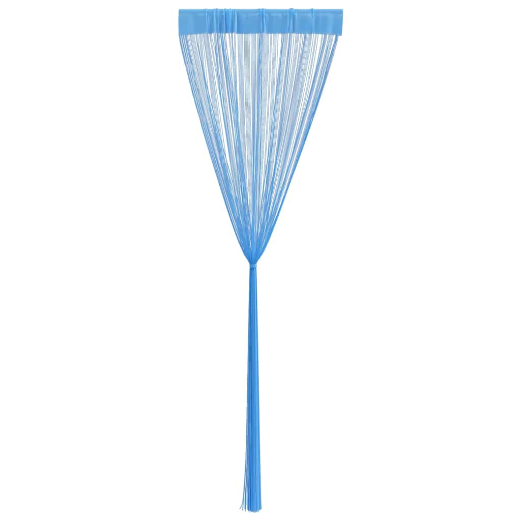 Koordgordijnen 2 st 100x250 cm lichtblauw is nu te koop bij PeponiXL, paradijselijk wonen!