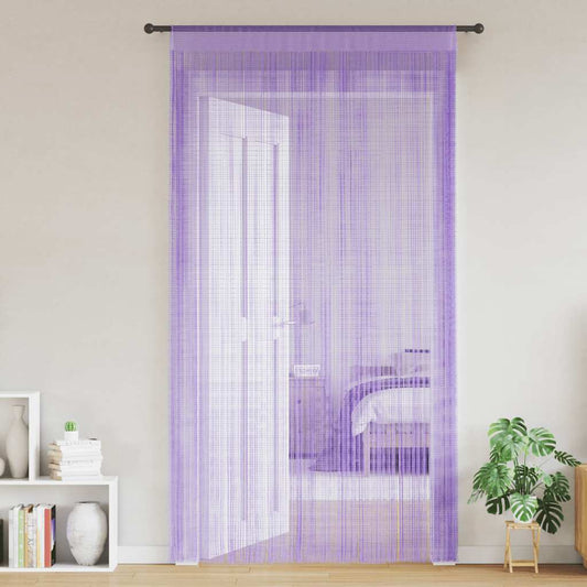 Koordgordijnen 2 st paars 140x250 cm is nu te koop bij PeponiXL, paradijselijk wonen!