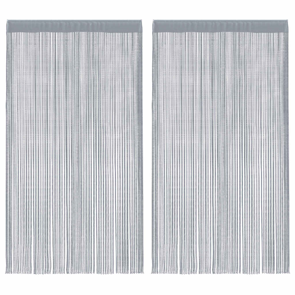 Koordgordijnen 2 st 140x250 cm lichtgrijs is nu te koop bij PeponiXL, paradijselijk wonen!