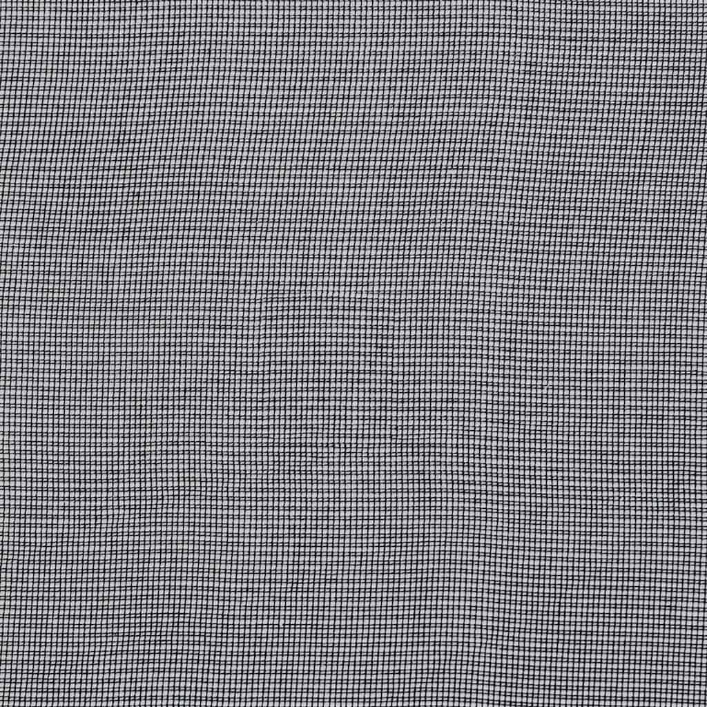 Gordijnen voile met doorvoertules 2 st 140x245 cm zwart is nu te koop bij PeponiXL, paradijselijk wonen!