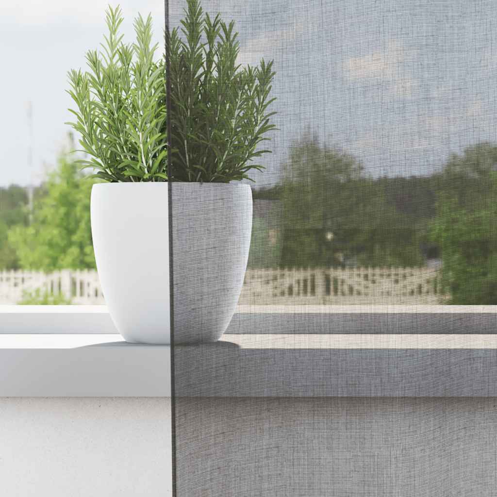 Gordijnen voile met doorvoertules 2 st 140x300 cm donkergrijs is nu te koop bij PeponiXL, paradijselijk wonen!