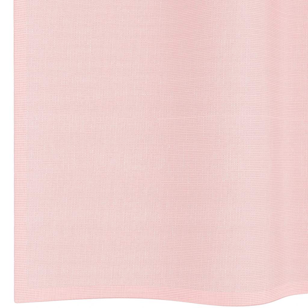 Gordijnen voile met doorvoertules 2 st 140x175 cm lichtroze is nu te koop bij PeponiXL, paradijselijk wonen!