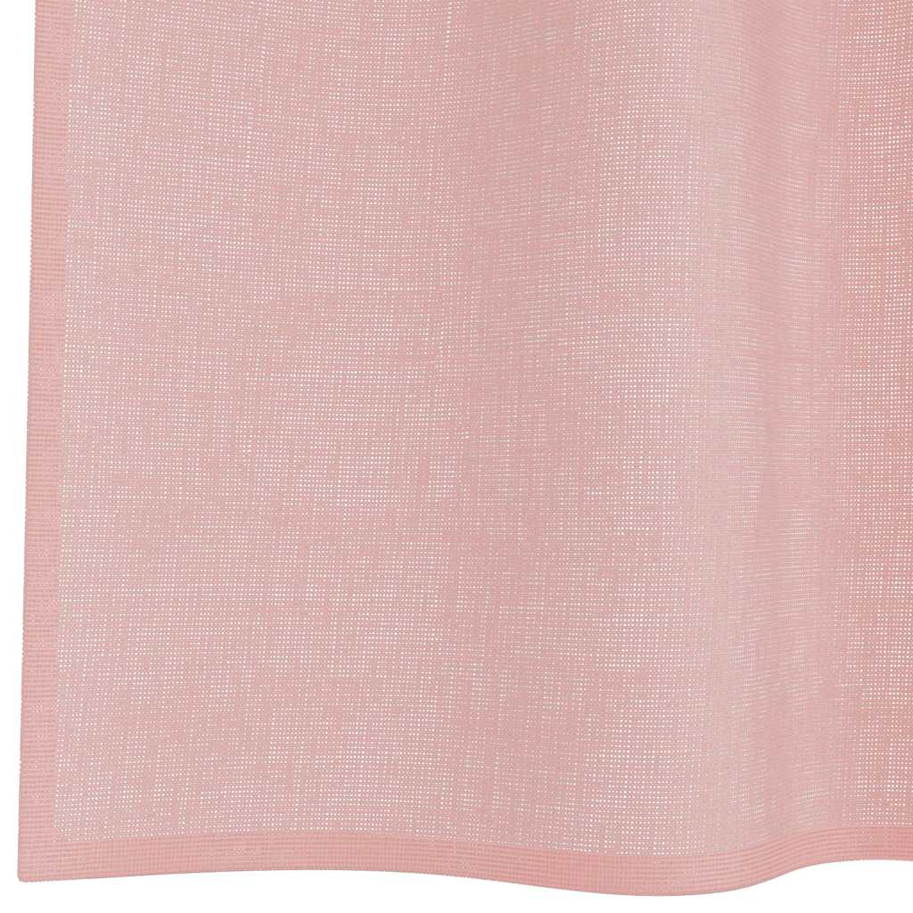 Gordijnen met doorvoertules 2 st 140x225 cm roze is nu te koop bij PeponiXL, paradijselijk wonen!