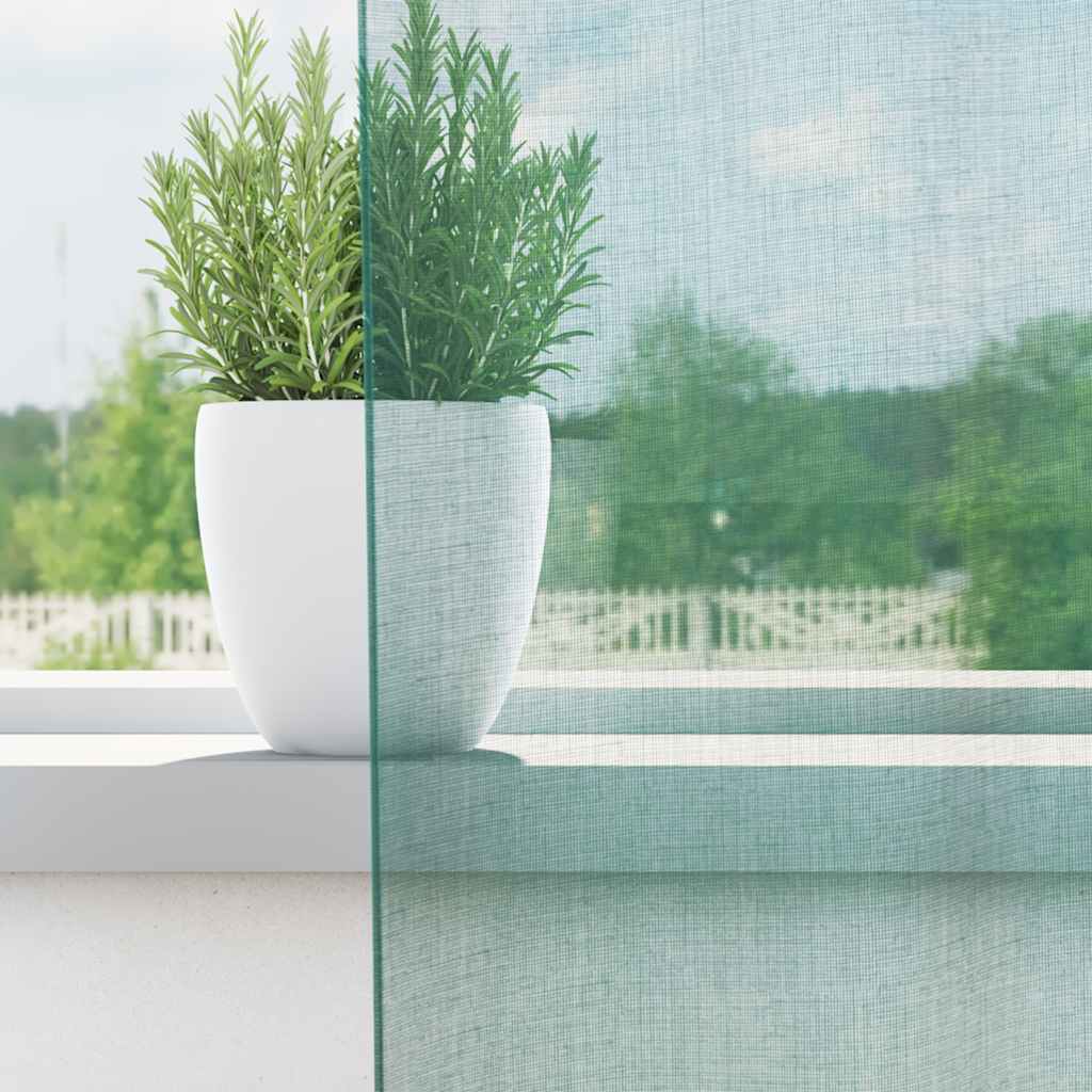 Gordijnen voile met doorvoertules 2 st turkoois is nu te koop bij PeponiXL, paradijselijk wonen!
