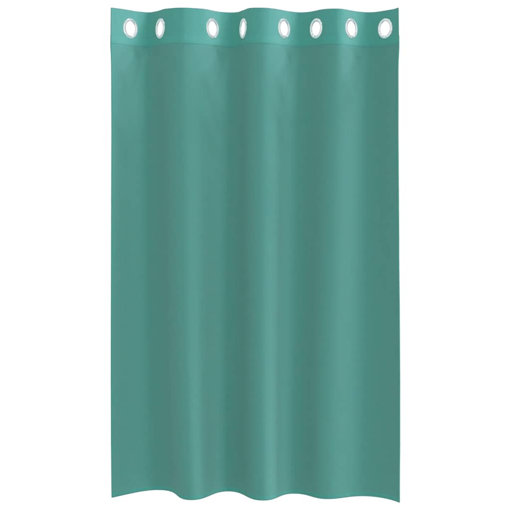 Gordijnen voile met doorvoertules 2 st turkoois is nu te koop bij PeponiXL, paradijselijk wonen!
