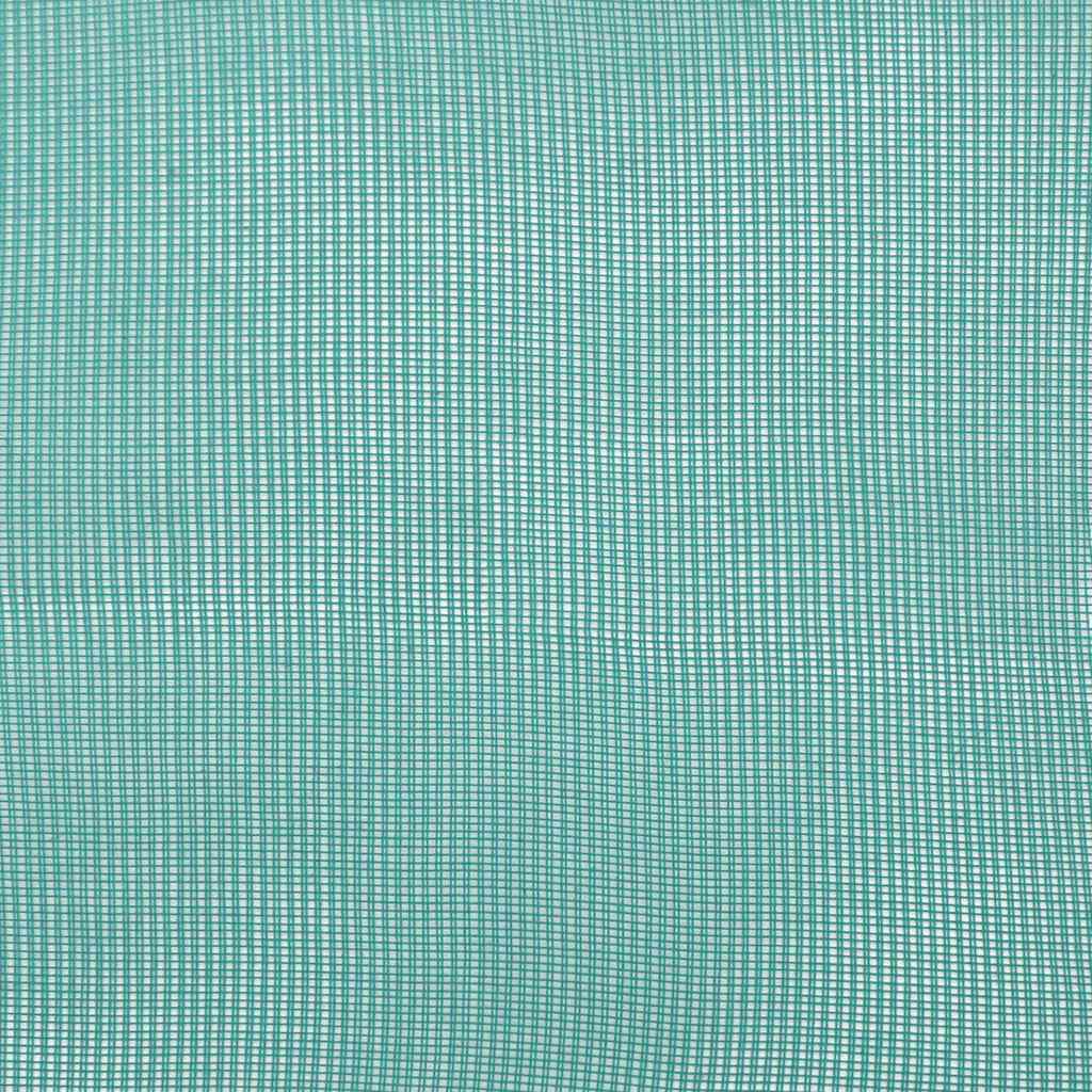 Gordijnen voile met doorvoertules 2 st turkoois is nu te koop bij PeponiXL, paradijselijk wonen!