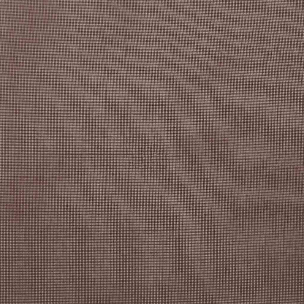 Gordijnen voile met roedezakken 2 st bruin is nu te koop bij PeponiXL, paradijselijk wonen!