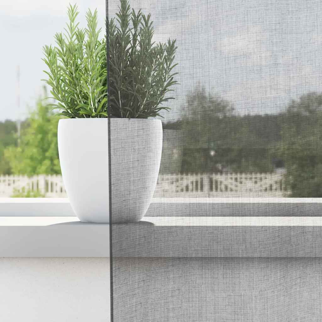 Gordijnen voile met roedezakken 2 st donkergrijs is nu te koop bij PeponiXL, paradijselijk wonen!