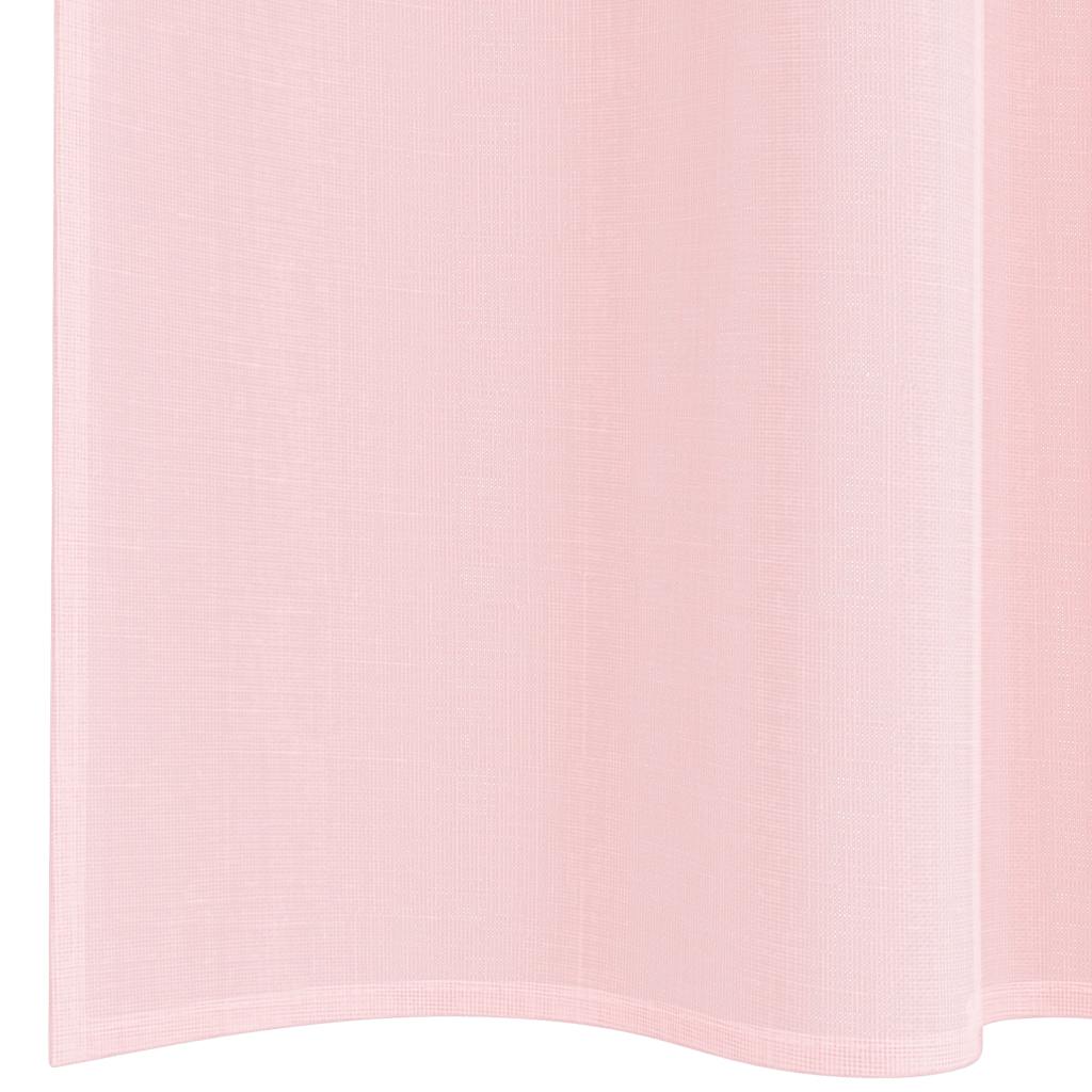 Gordijnen voile met roedezakken 2 st lichtroze is nu te koop bij PeponiXL, paradijselijk wonen!