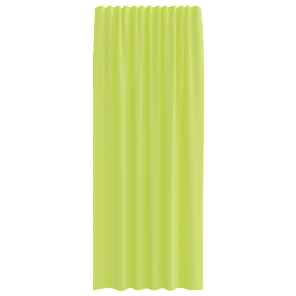 Gordijnen voile met lipje Top 2 st Appelgroen is nu te koop bij PeponiXL, paradijselijk wonen!