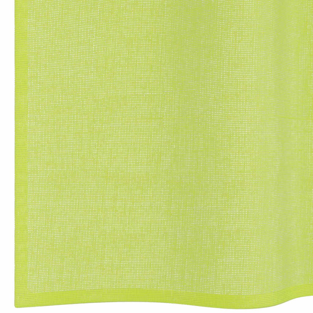Gordijnen voile met lipje Top 2 st Appelgroen is nu te koop bij PeponiXL, paradijselijk wonen!
