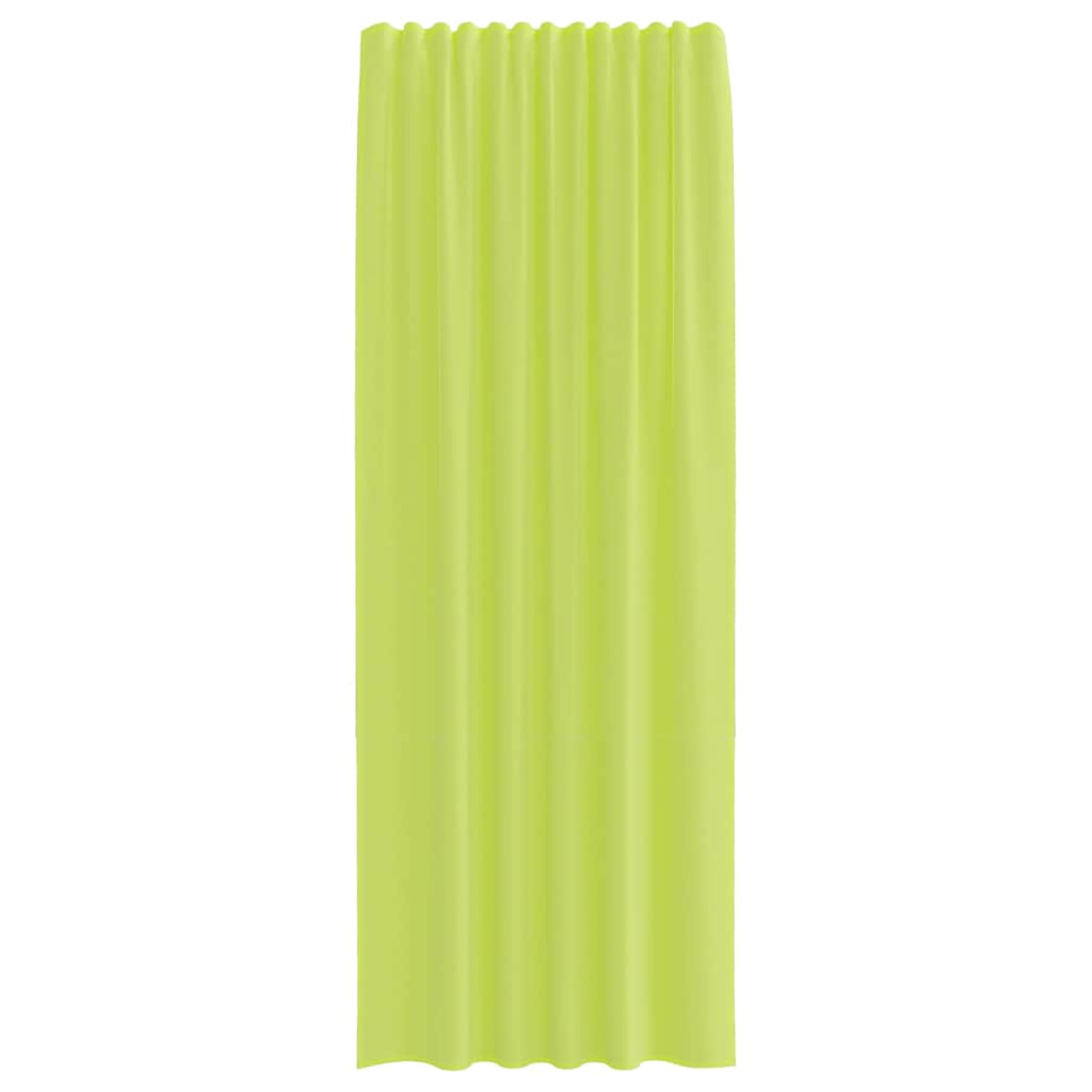 Gordijnen voile met lipje Top 2 st Appelgroen is nu te koop bij PeponiXL, paradijselijk wonen!