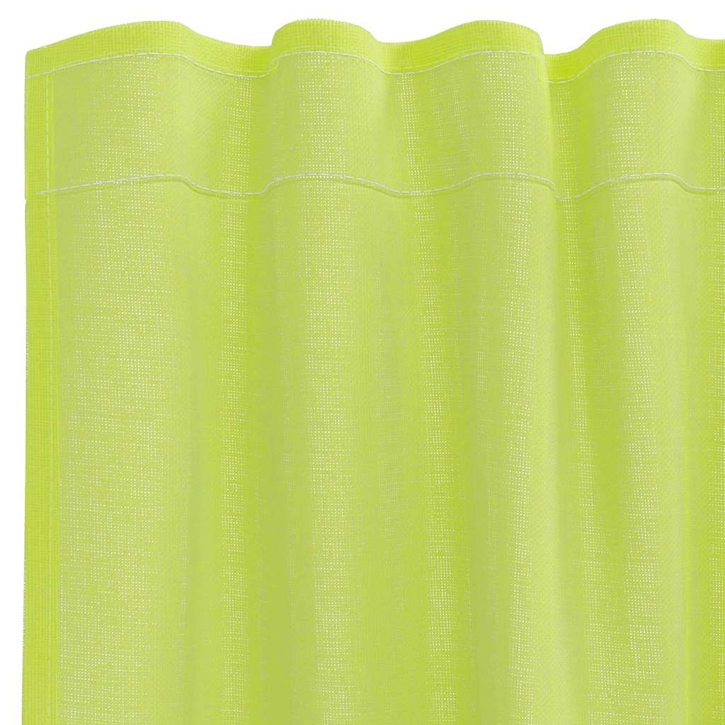 Gordijnen voile met lipje Top 2 st Appelgroen is nu te koop bij PeponiXL, paradijselijk wonen!