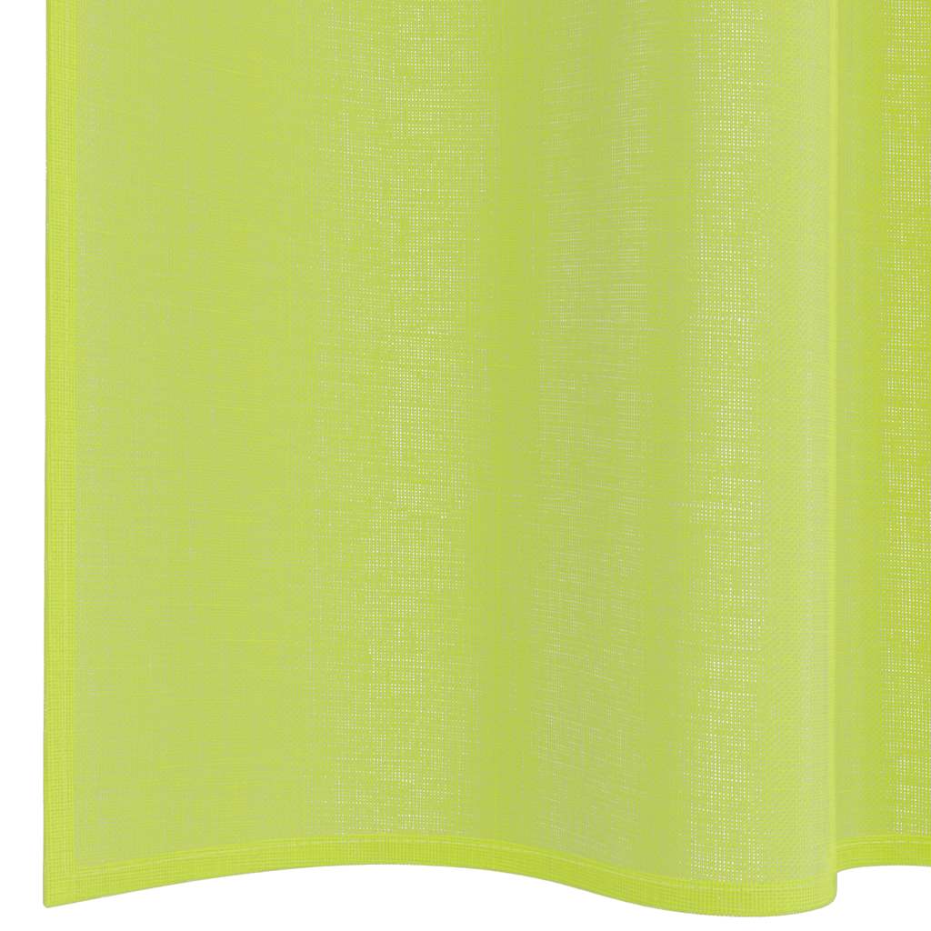 Gordijnen voile met lipje Top 2 st Appelgroen is nu te koop bij PeponiXL, paradijselijk wonen!