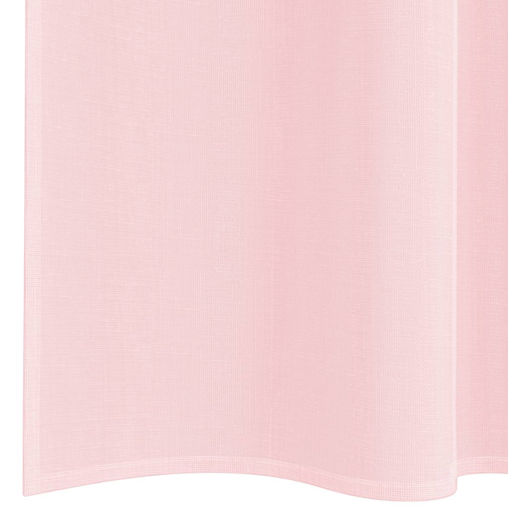 Gordijnen voile met lussen 2 st 140x260 cm lichtroze is nu te koop bij PeponiXL, paradijselijk wonen!