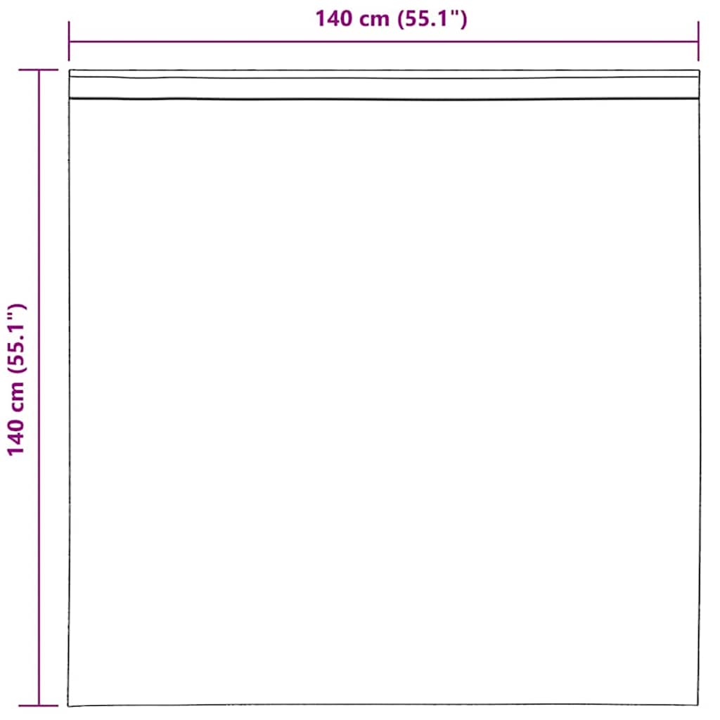 Gordijnen voile met lussen 2 st 140x140 cm roze is nu te koop bij PeponiXL, paradijselijk wonen!