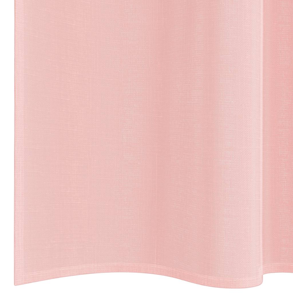 Gordijnen met lussen 2 st 140x175 cm roze is nu te koop bij PeponiXL, paradijselijk wonen!