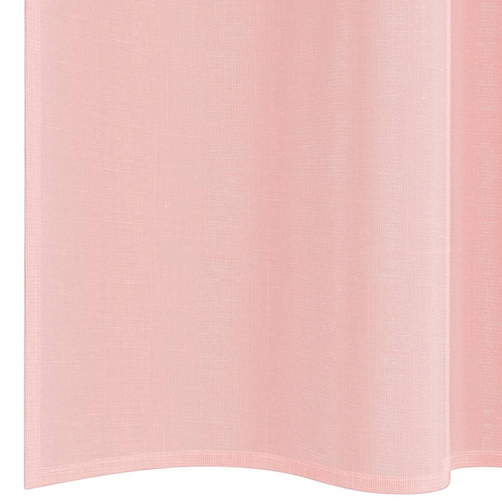 Gordijnen met lussen 2 st 140x245 cm roze is nu te koop bij PeponiXL, paradijselijk wonen!