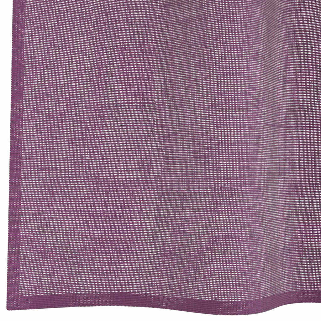 Gordijnen met lussen 2 st 140x175 cm paars is nu te koop bij PeponiXL, paradijselijk wonen!