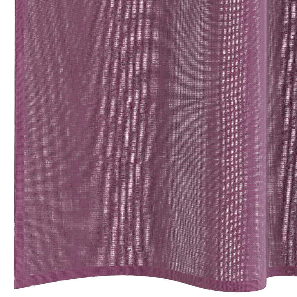 Gordijnen met lussen 2 st 140x245 cm paars is nu te koop bij PeponiXL, paradijselijk wonen!