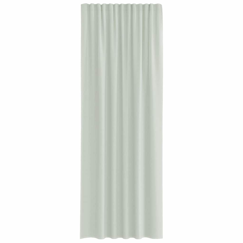 Gordijnen voile met lussen 2 st 140x260 cm lichtgrijs is nu te koop bij PeponiXL, paradijselijk wonen!