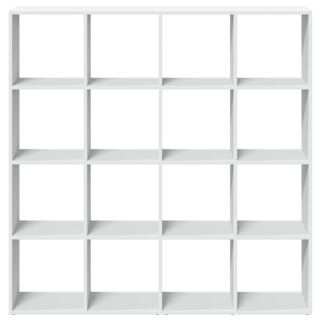 Boekenkast 137,5x29x137,5 cm bewerkt hout wit is nu te koop bij PeponiXL, paradijselijk wonen!