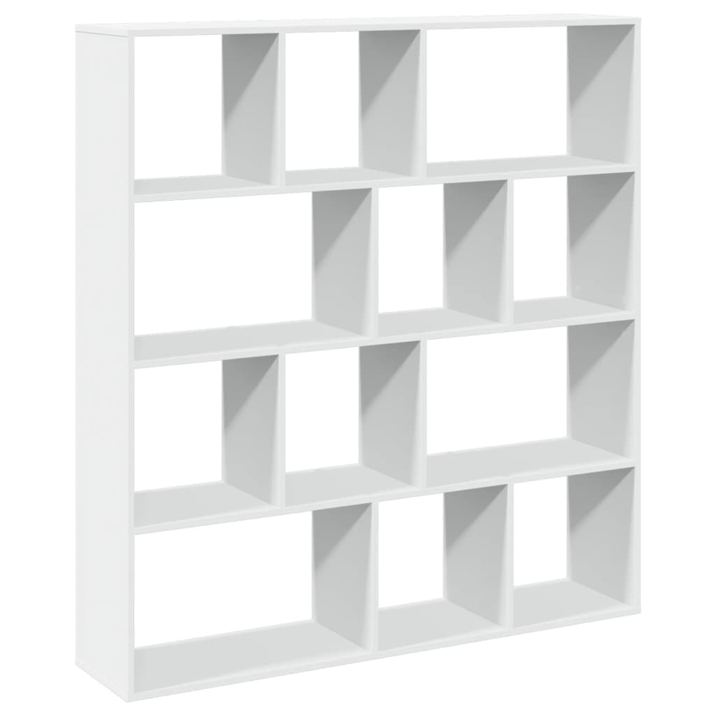 Boekenkast 132x29x141,5 cm bewerkt hout wit is nu te koop bij PeponiXL, paradijselijk wonen!