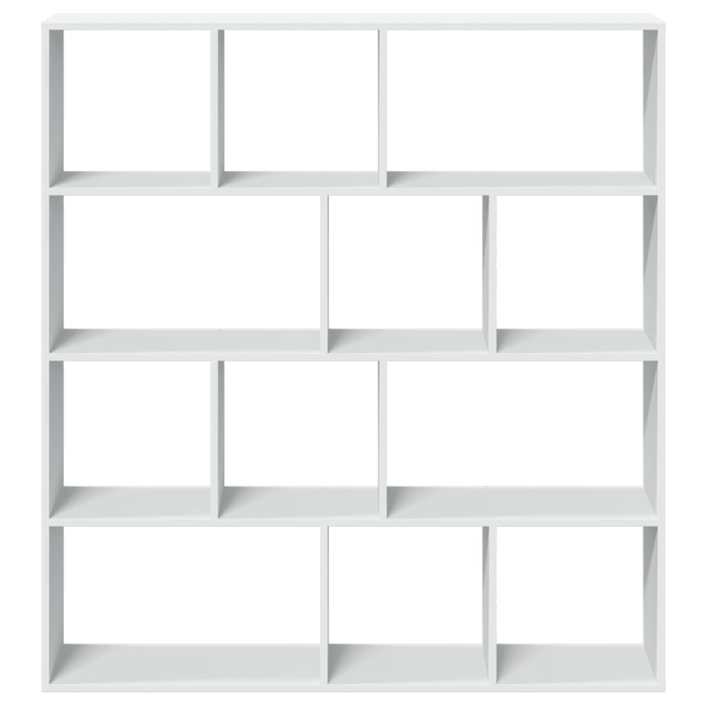 Boekenkast 132x29x141,5 cm bewerkt hout wit is nu te koop bij PeponiXL, paradijselijk wonen!