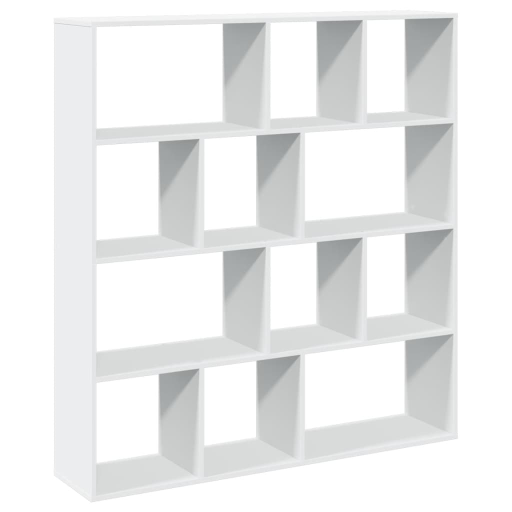 Boekenkast 132x29x141,5 cm bewerkt hout wit is nu te koop bij PeponiXL, paradijselijk wonen!