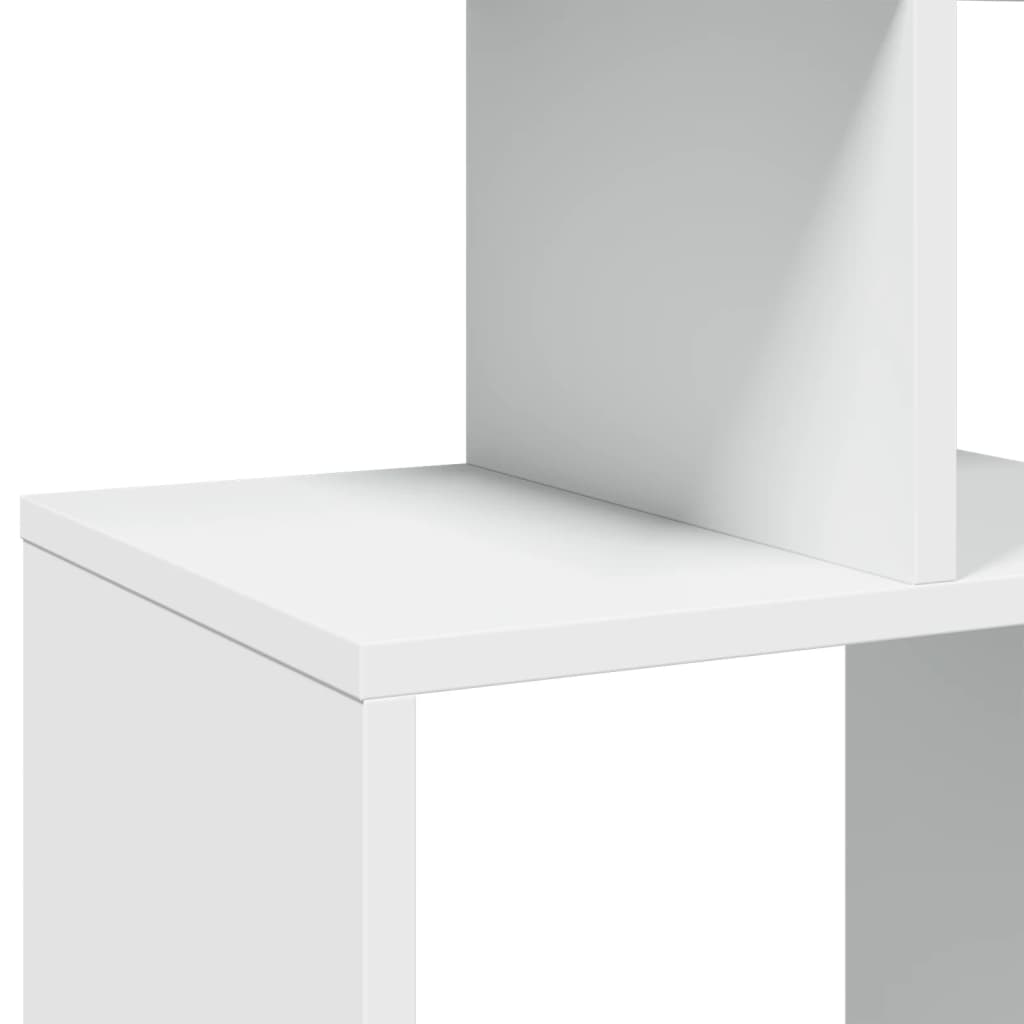 Boekenkast 92x29x188 cm bewerkt hout wit is nu te koop bij PeponiXL, paradijselijk wonen!