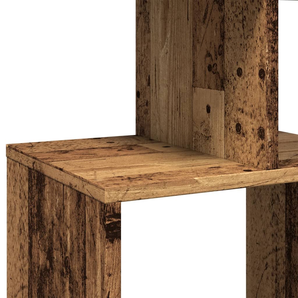 Boekenkast 92x29x188 cm bewerkt hout gerookt eikenkleurig is nu te koop bij PeponiXL, paradijselijk wonen!