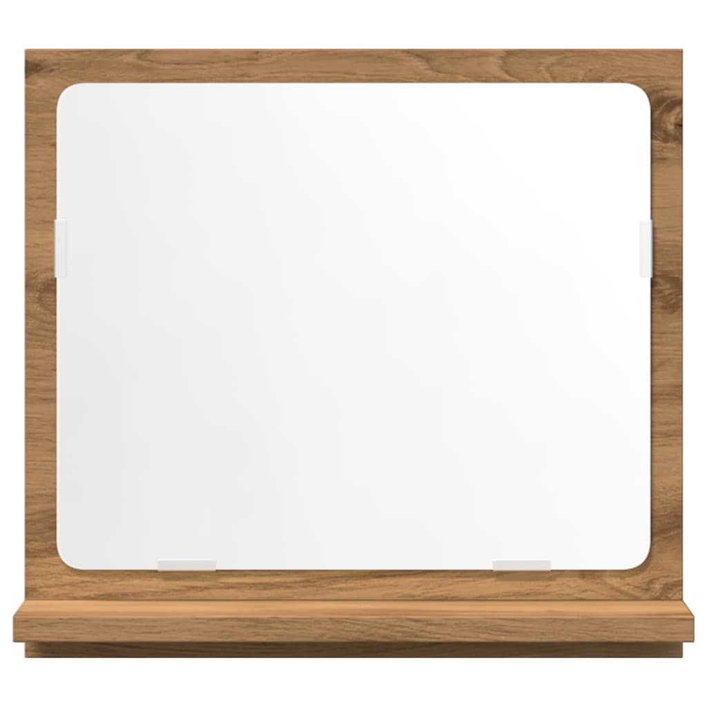 Badkamerspiegelkast 40x11x37 cm bewerkt hout artisanaal eiken is nu te koop bij PeponiXL, paradijselijk wonen!