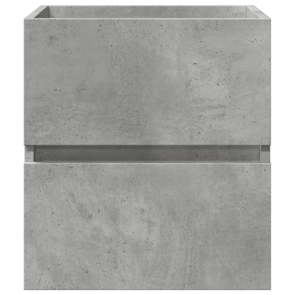 Wastafelkast 41x38,5x45 cm spaanplaat betongrijs is nu te koop bij PeponiXL, paradijselijk wonen!