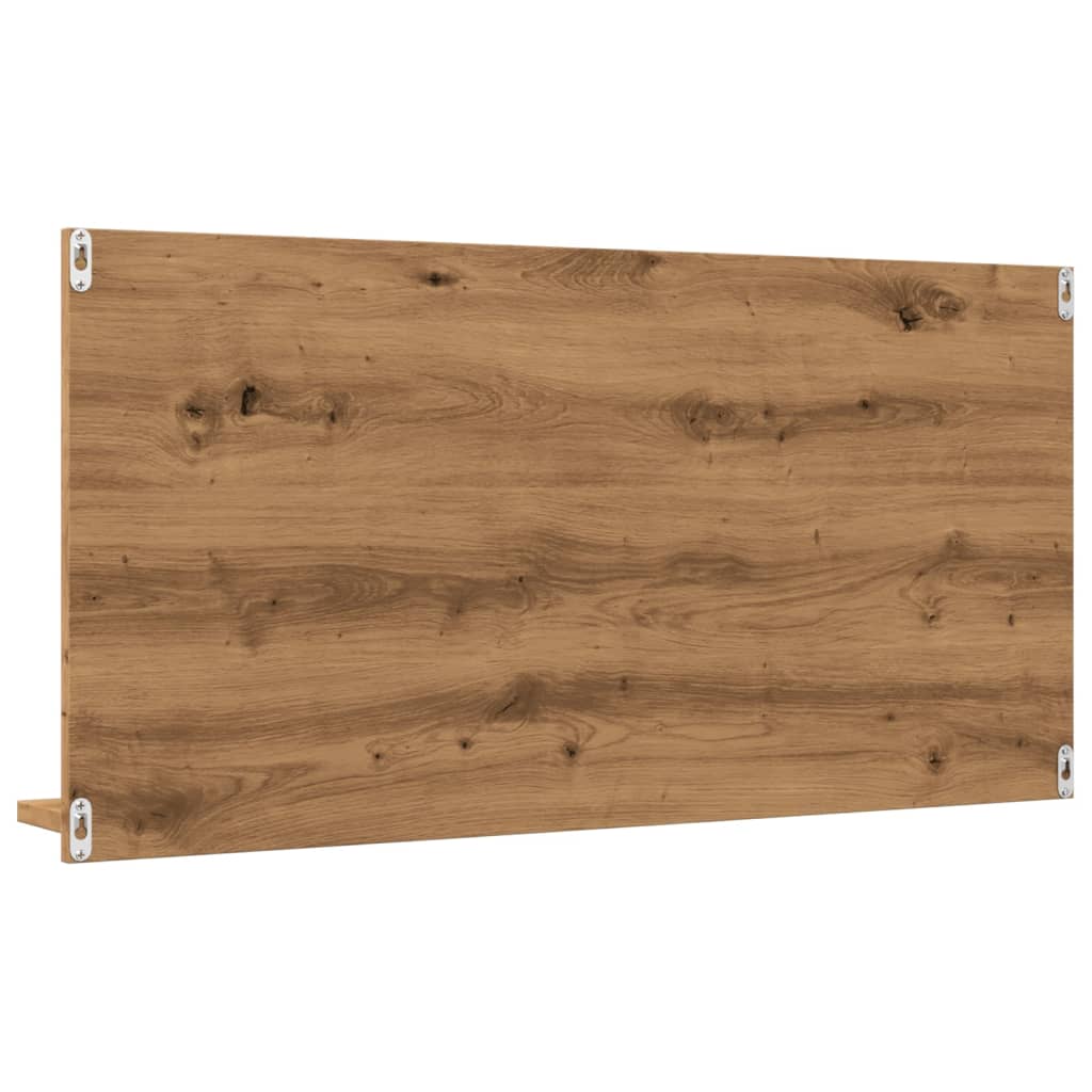 Badkamerspiegelkast 90x11x45 cm bewerkt hout artisanaal eiken is nu te koop bij PeponiXL, paradijselijk wonen!
