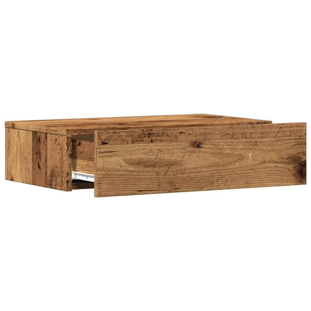 Tv-meubels met LED-verlichting 2 st 60x35x15,5 cm oud hout is nu te koop bij PeponiXL, paradijselijk wonen!