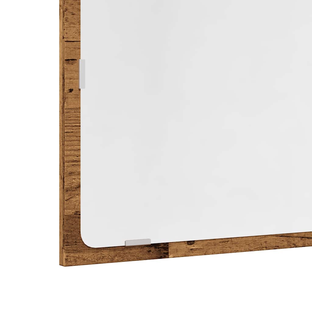 2-delige Badkamermeubelset bewerkt hout oud houtkleurig is nu te koop bij PeponiXL, paradijselijk wonen!