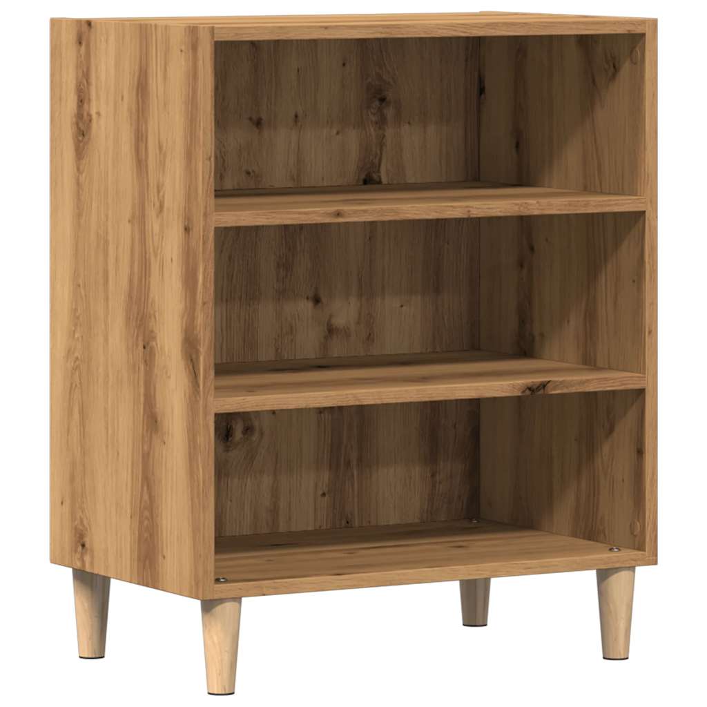 Dressoir 57x35x75 cm bewerkt hout artisanaal eikenkleurig is nu te koop bij PeponiXL, paradijselijk wonen!