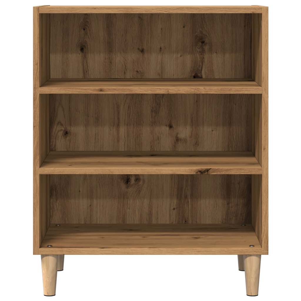 Dressoir 57x35x75 cm bewerkt hout artisanaal eikenkleurig is nu te koop bij PeponiXL, paradijselijk wonen!