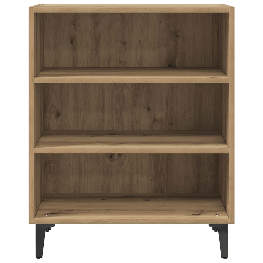 Dressoir 57x35x70 cm bewerkt hout artisanaal eikenkleurig is nu te koop bij PeponiXL, paradijselijk wonen!