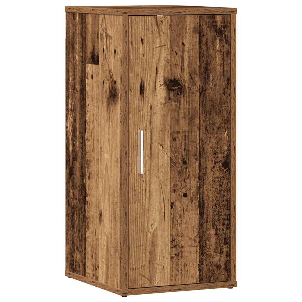 Schoenenkast 32x35x70 cm bewerkt hout oud houtkleurig is nu te koop bij PeponiXL, paradijselijk wonen!