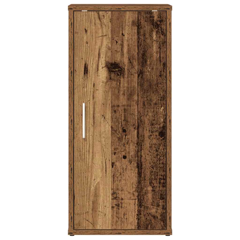 Schoenenkast 32x35x70 cm bewerkt hout oud houtkleurig is nu te koop bij PeponiXL, paradijselijk wonen!