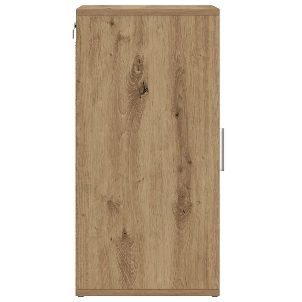 Schoenenkasten 2 st 32x35x70 cm bewerkt hout artisanaal eiken is nu te koop bij PeponiXL, paradijselijk wonen!