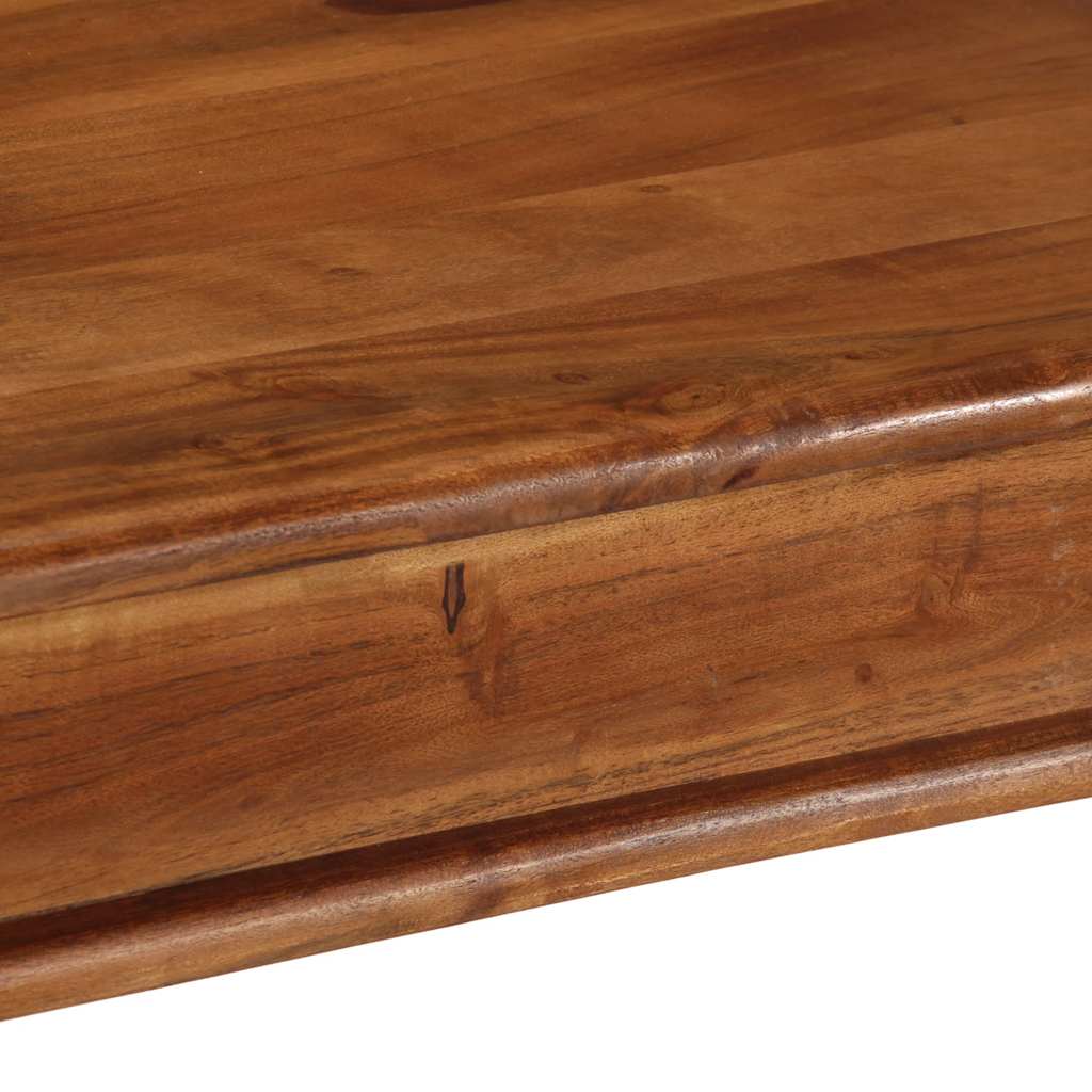 Eettafel 80x80x77 cm massief acaciahout is nu te koop bij PeponiXL, paradijselijk wonen!