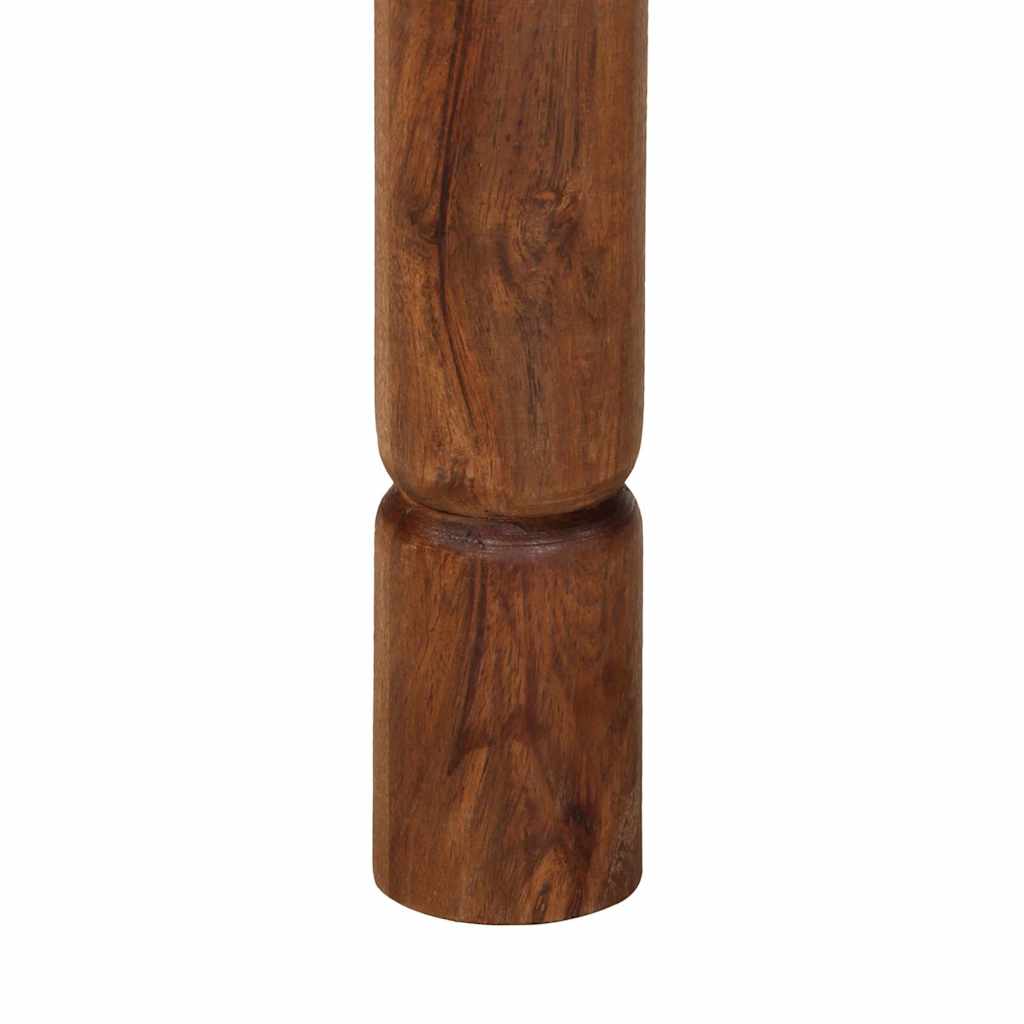 Eettafel 80x80x77 cm massief acaciahout is nu te koop bij PeponiXL, paradijselijk wonen!