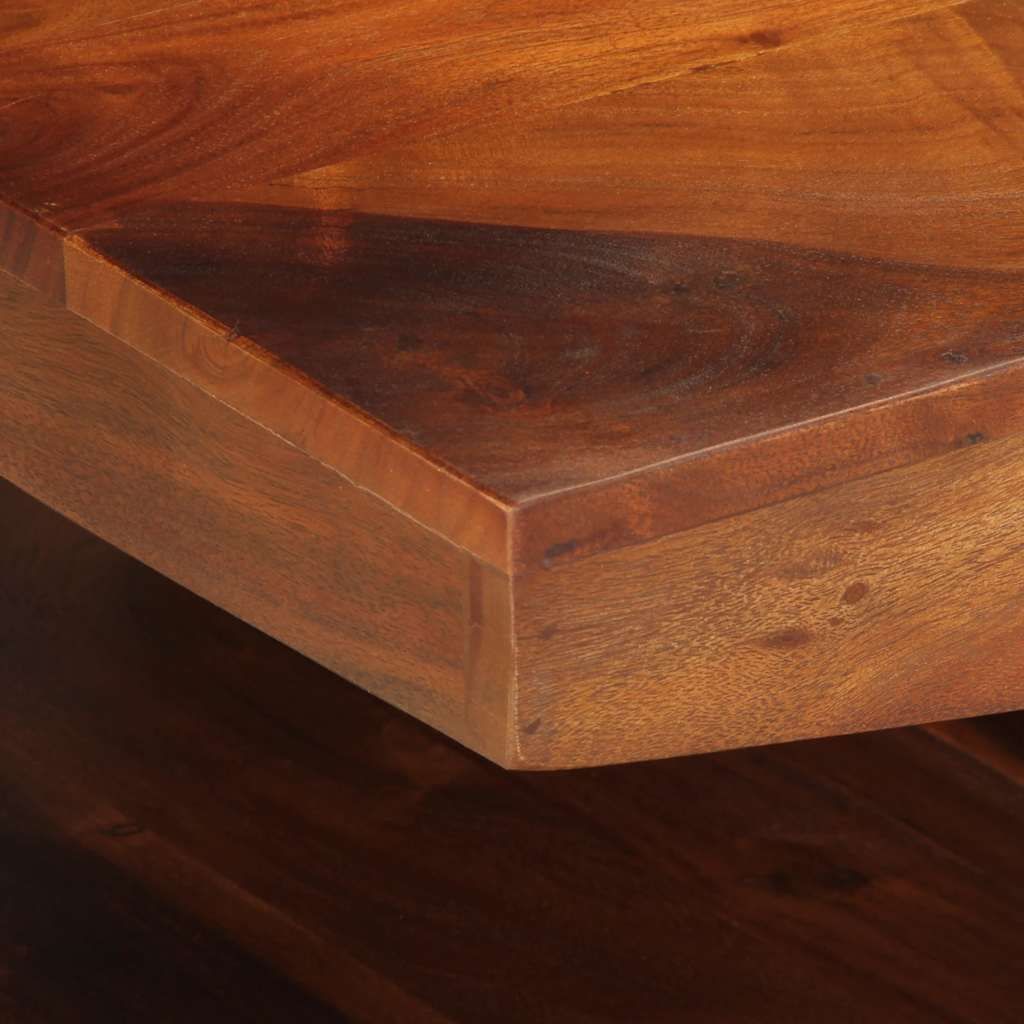 Salontafel 90x60x30 cm massief acaciahout is nu te koop bij PeponiXL, paradijselijk wonen!
