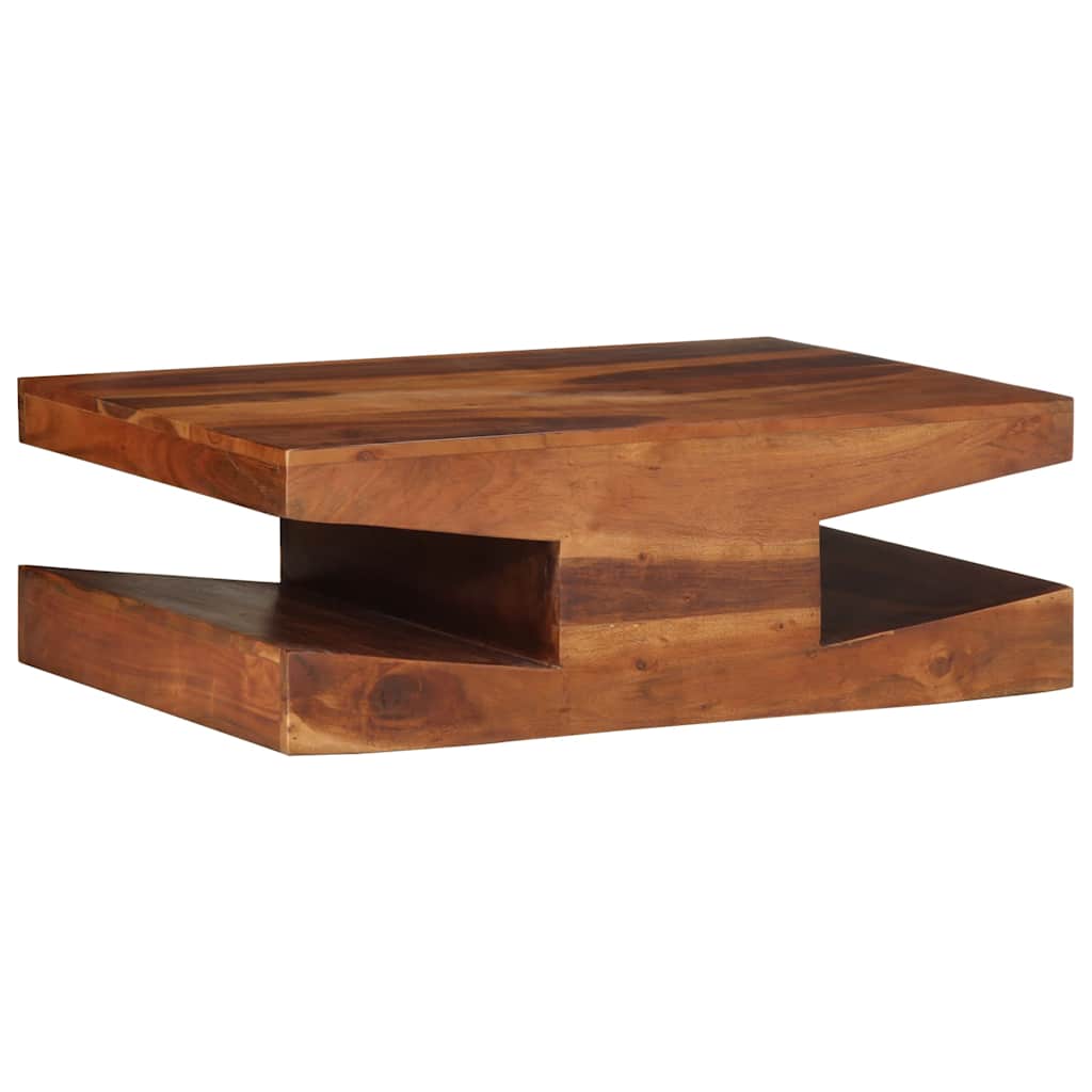 Salontafel 90x60x30 cm massief acaciahout is nu te koop bij PeponiXL, paradijselijk wonen!