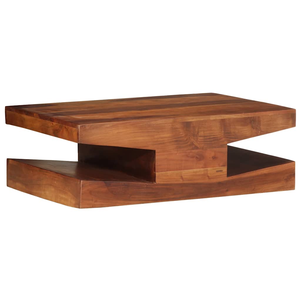 Salontafel 90x60x30 cm massief acaciahout is nu te koop bij PeponiXL, paradijselijk wonen!