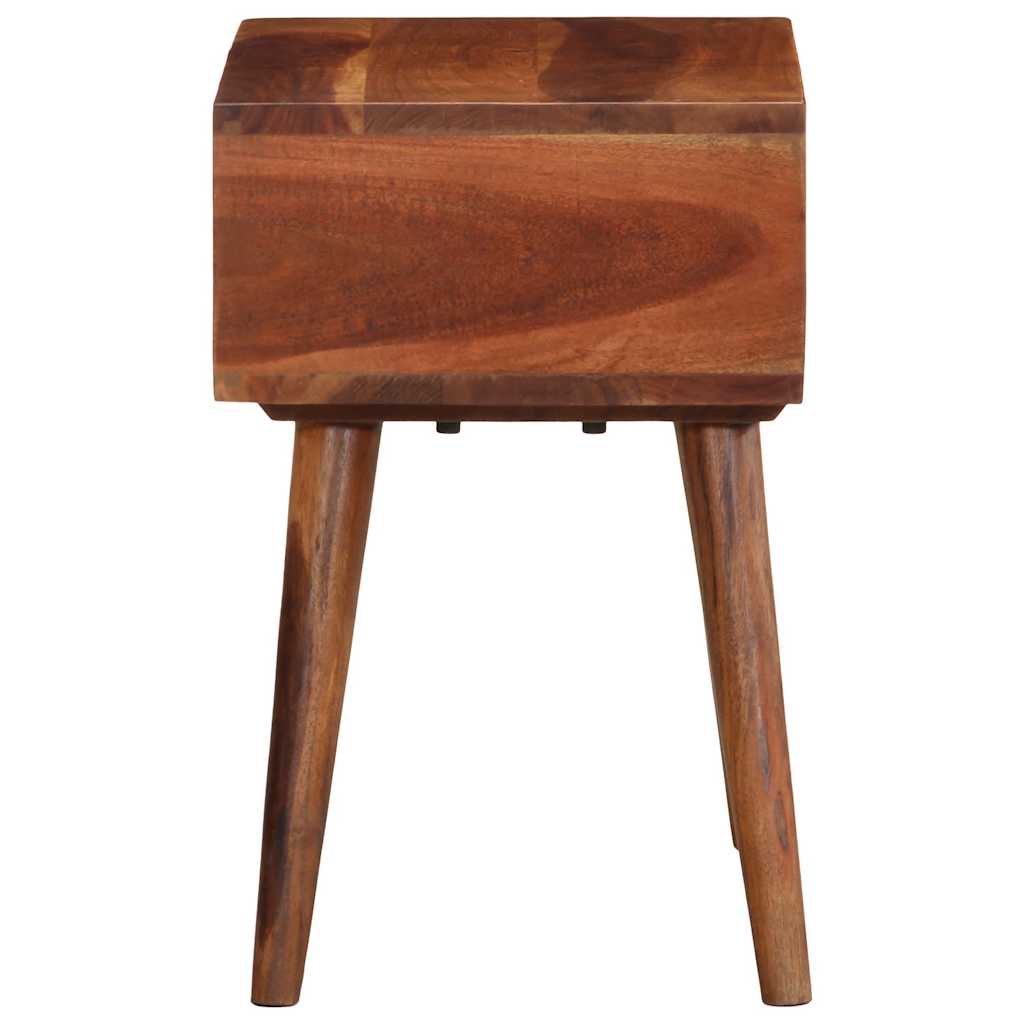 Bijzettafel 45x30x45 cm massief acaciahout is nu te koop bij PeponiXL, paradijselijk wonen!