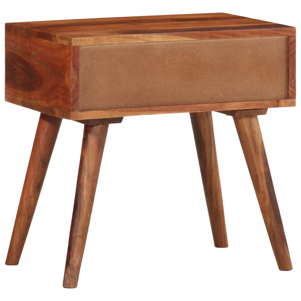 Bijzettafel 45x30x45 cm massief acaciahout is nu te koop bij PeponiXL, paradijselijk wonen!
