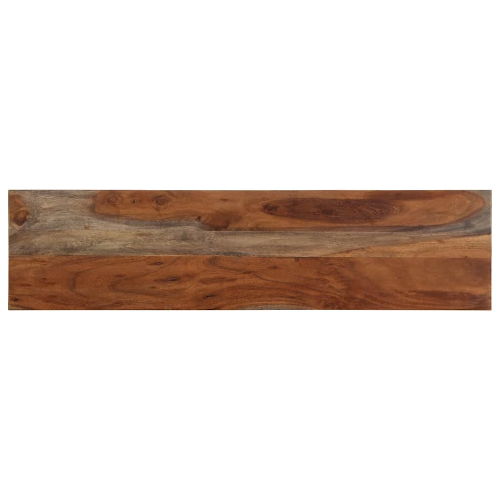 Wandtafel 120x30x76 cm massief acaciahout is nu te koop bij PeponiXL, paradijselijk wonen!